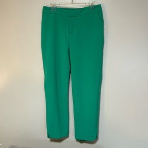 A New Day Green Straight Leg Ankle Trousers